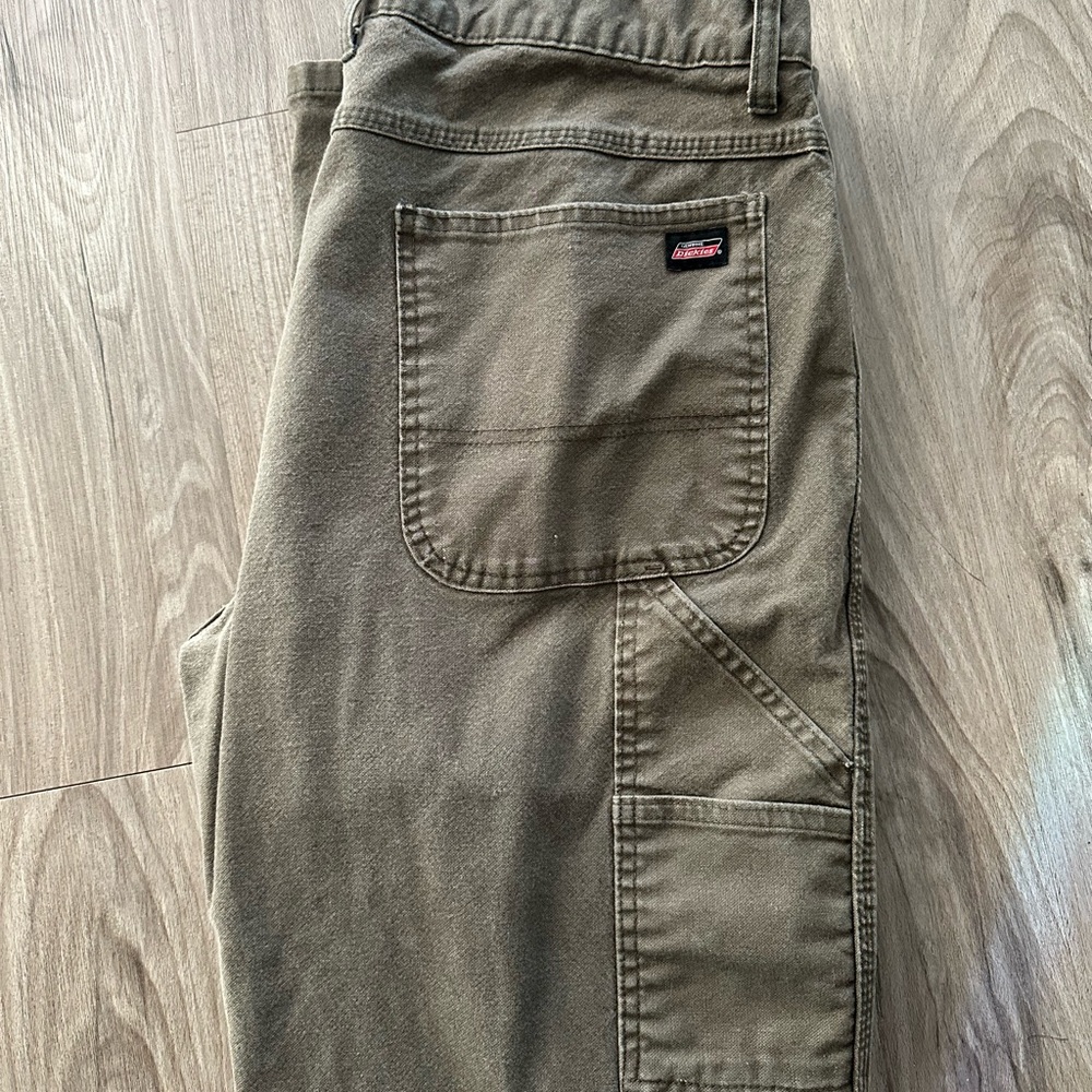Dickies Men's Olive Work Pants